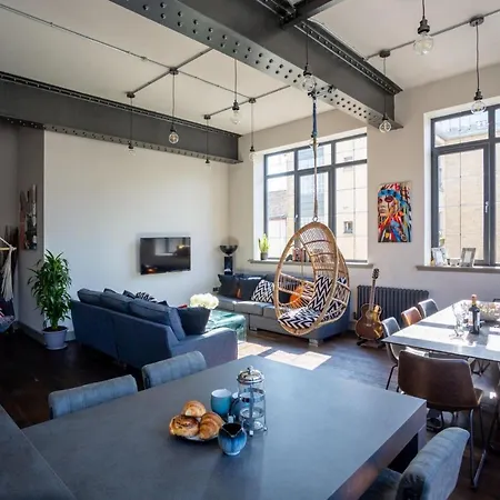 Luxury Manhattan Loft-Style Apartment Near Edinburgh City Centre Exterior foto